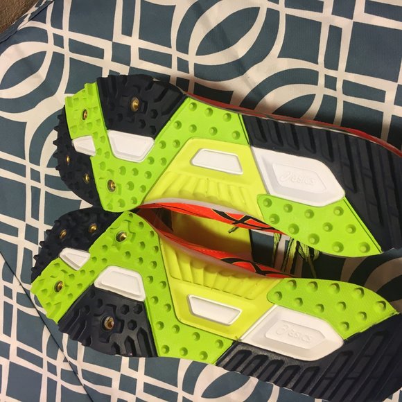 Asics Cross Country Running Shoes with Spikes - Picture 2 of 4